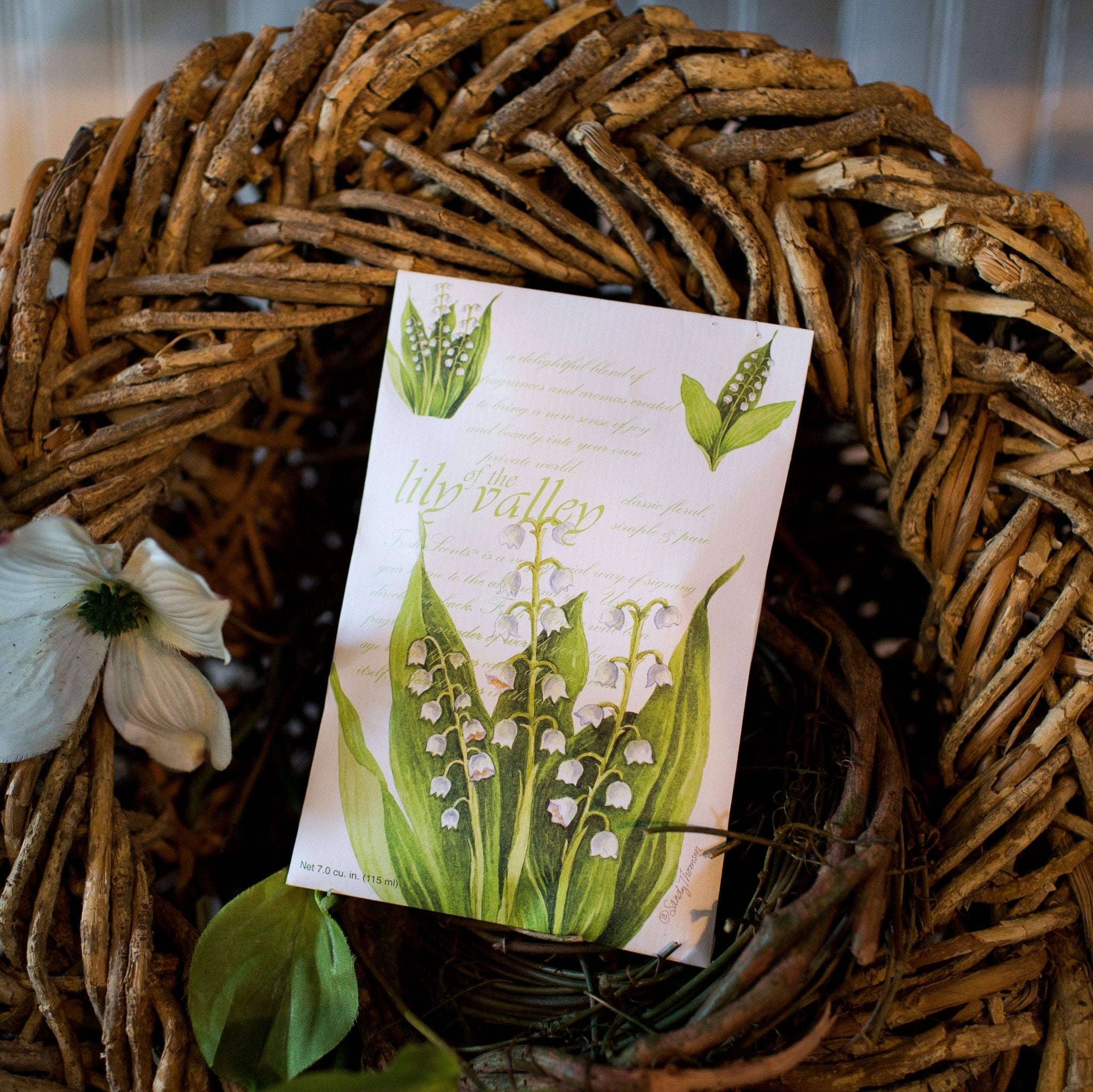 Fresh Scents Lily of the Valley Sachets Diffusers The Willowbrook Company