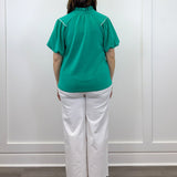 Fresh Tide Yoke Top - Sea Green Tops Umgee