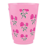 Frosted Cup - Mahjong Floral - Sugar Babies Children's Boutique/Meg's Shoppe