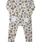 Frosted Wonderland Toddler L/S Pajamas - Lt. Blue Kids Pajamas Magnolia Baby