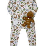 Frosted Wonderland Toddler L/S Pajamas - Lt. Blue Kids Pajamas Magnolia Baby