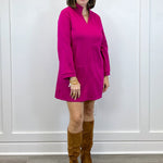 Fucshia Grace Dress Short Dresses Jodifl