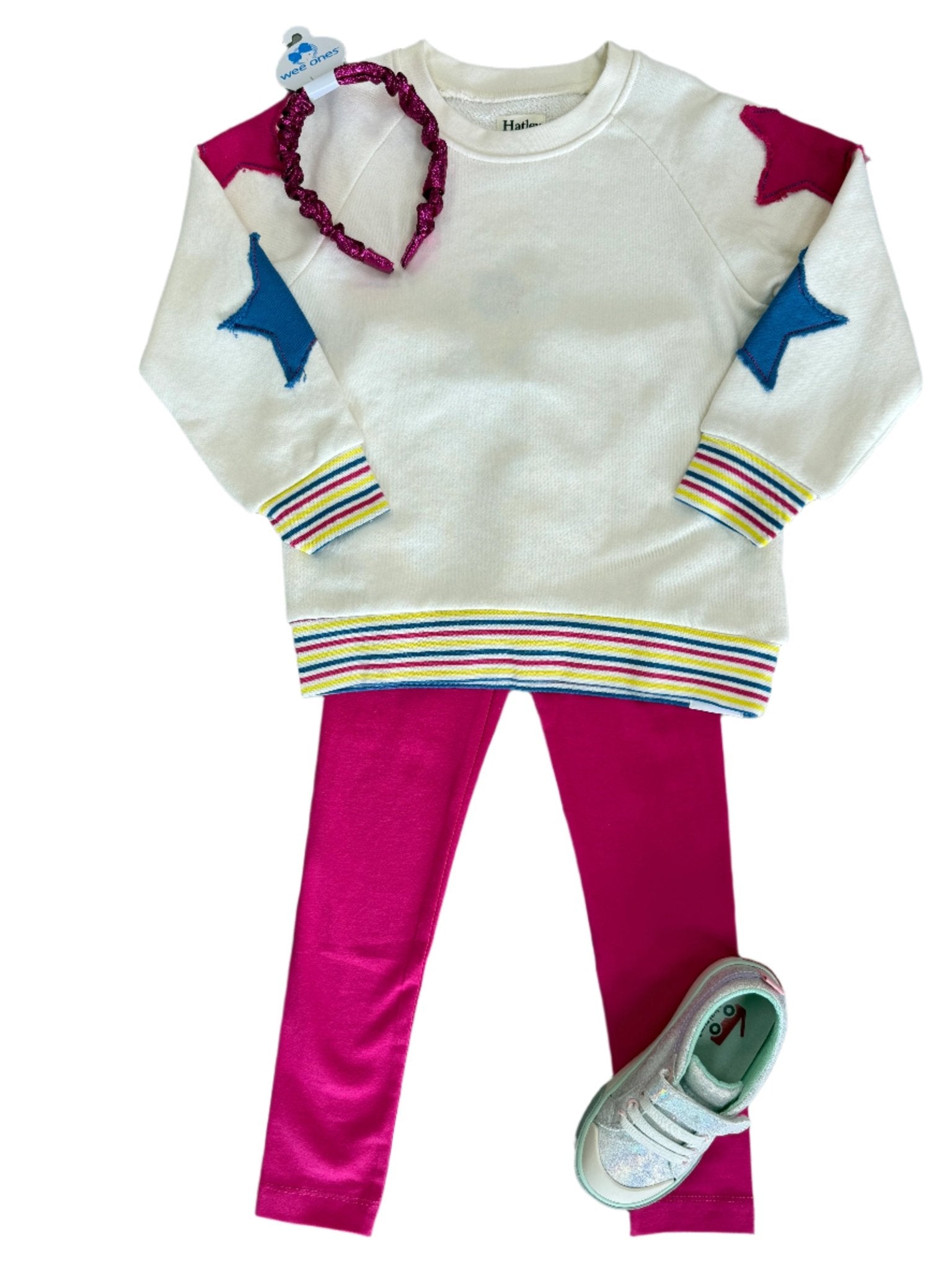 Fuschia Full Length Leggings Girls Pants + Leggings Hatley