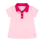 Gabby Shirt - Cotton Candy Pink/Power Pink Girls Tops + Tees Set Athleisure