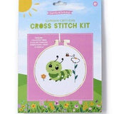 Garden Critters Cross Stitch Embroidery - Assorted Toys Two's Company Caterpillar
