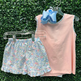 Garden Delight Short Set Girls Sets Banana Split