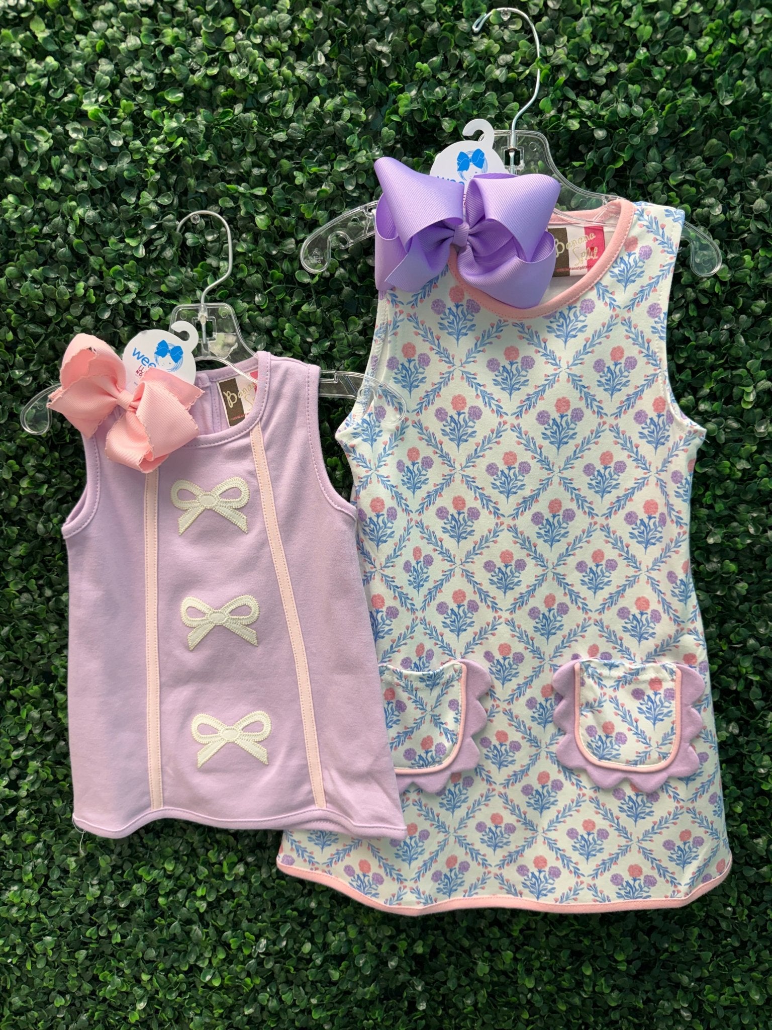 Garden Rosette A-Line Dress Girls Play Dresses Banana Split