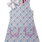 Garden Rosette A-Line Dress Girls Play Dresses Banana Split