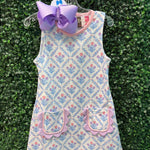 Garden Rosette A-Line Dress Girls Play Dresses Banana Split
