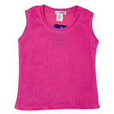 Gianna Terry Tank - Pink Girls Tops + Tees Area Code 407