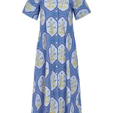 Gibbons Dress - Dusty Trellis Long Dresses Livro