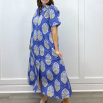 Gibbons Dress - Dusty Trellis Long Dresses Livro