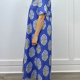 Gibbons Dress - Dusty Trellis Long Dresses Livro