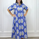 Gibbons Dress - Dusty Trellis Long Dresses Livro