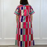 Gibbons Dress - Woodland Stripes Long Dresses Livro