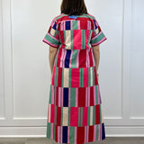 Gibbons Dress - Woodland Stripes Long Dresses Livro
