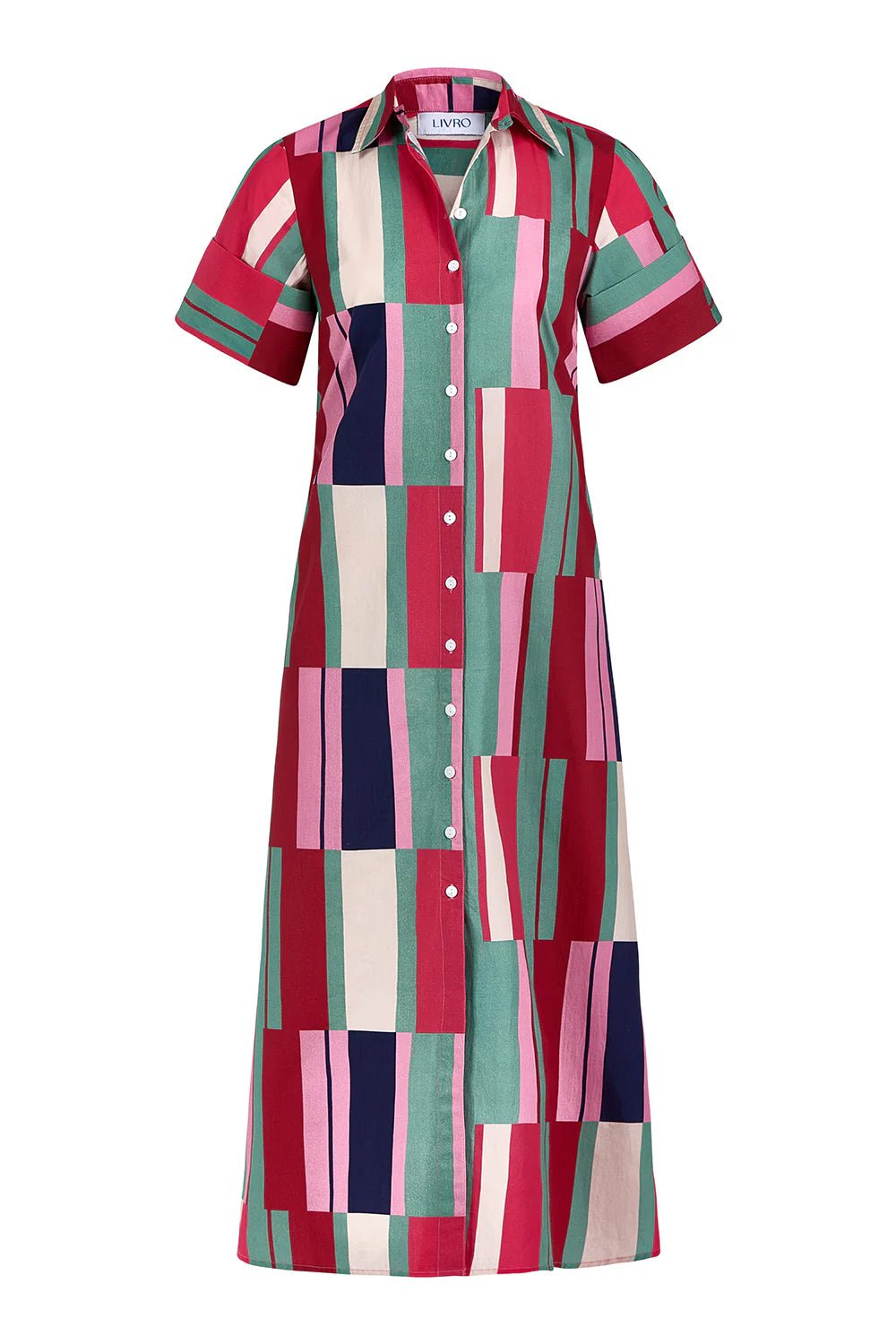 Gibbons Dress - Woodland Stripes