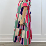 Gibbons Dress - Woodland Stripes Long Dresses Livro