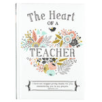Gift Book Heart of a Teacher Padded Hardcover Paper Goods Christian Art Gifts