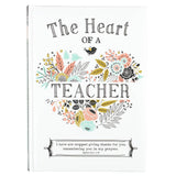 Gift Book Heart of a Teacher Padded Hardcover Paper Goods Christian Art Gifts
