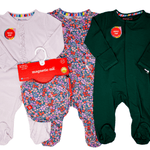 Gilded Lily Modal Footie - Sugar Babies Children's Boutique/Meg's Shoppe