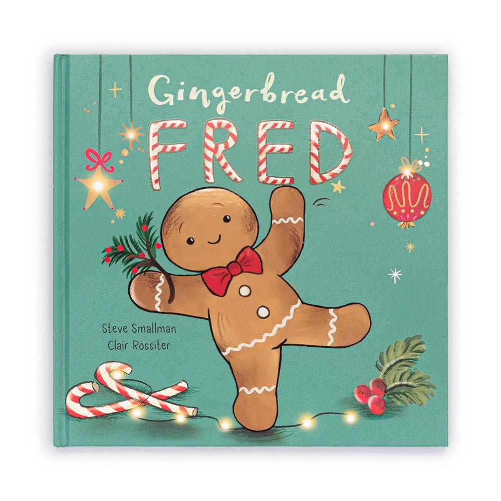 Gingerbread Fred Book Books Jellycat