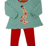 Gingerbread Men Legging Set Girls Sets Millie Jay