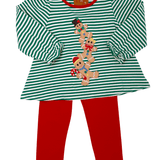 Gingerbread Men Legging Set Girls Sets Millie Jay
