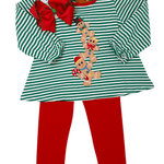 Gingerbread Men Legging Set Girls Sets Millie Jay
