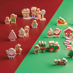 Gingerbread Wood Toy Set Seasonal Mudpie