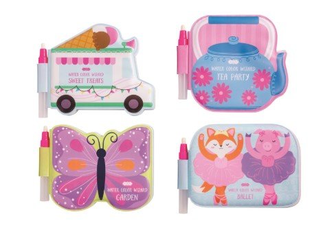 Girl Water Wizard Book - Assorted - Sugar Babies Children's Boutique/Meg's Shoppe