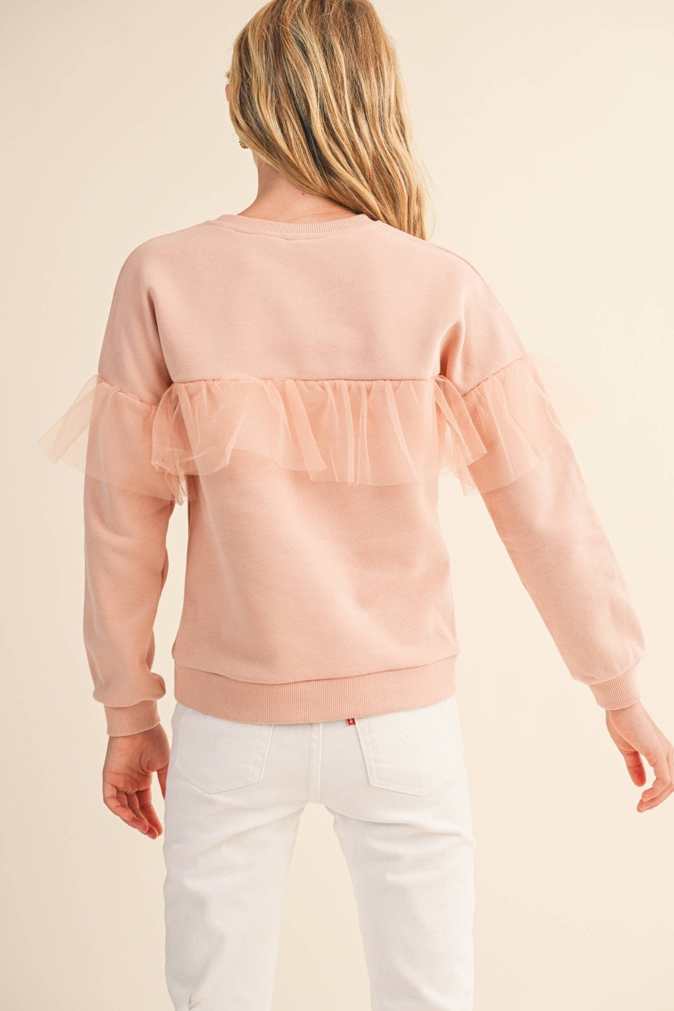 Girls Blush Ballet Top - Sugar Babies Children's Boutique/Meg's Shoppe