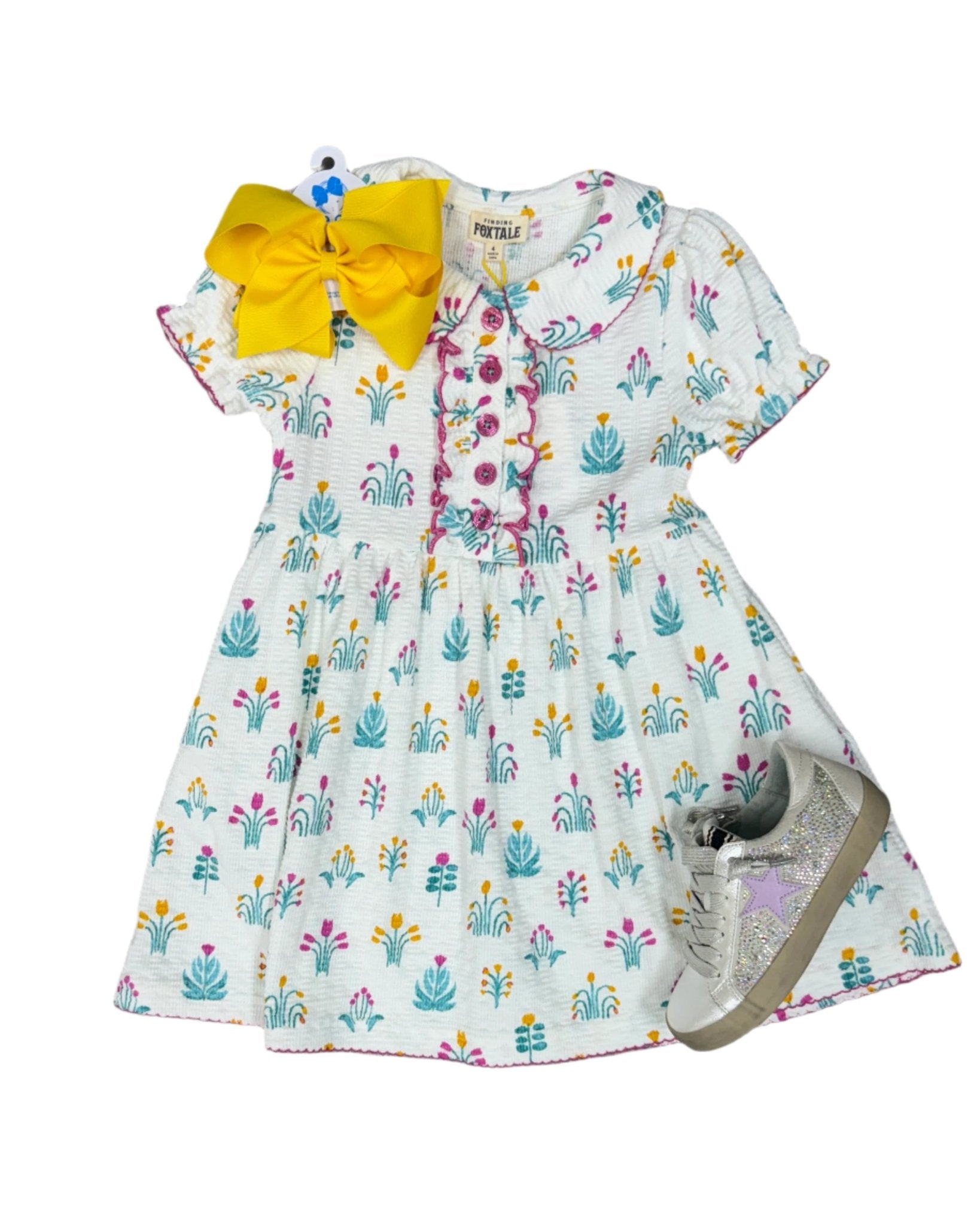 Girls Botanical Garden Dress Girls Play Dresses Finding Foxtale