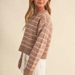 Girls Cocoa Kisses Sweater Girls Sweaters + Sweatshirts heart and arrow