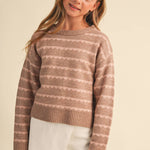 Girls Cocoa Kisses Sweater Girls Sweaters + Sweatshirts heart and arrow