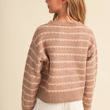 Girls Cocoa Kisses Sweater Girls Sweaters + Sweatshirts heart and arrow