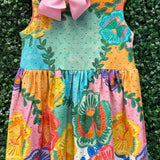 Girls Dahlia Dress - Multi Girls Occasion Dresses Briton Court