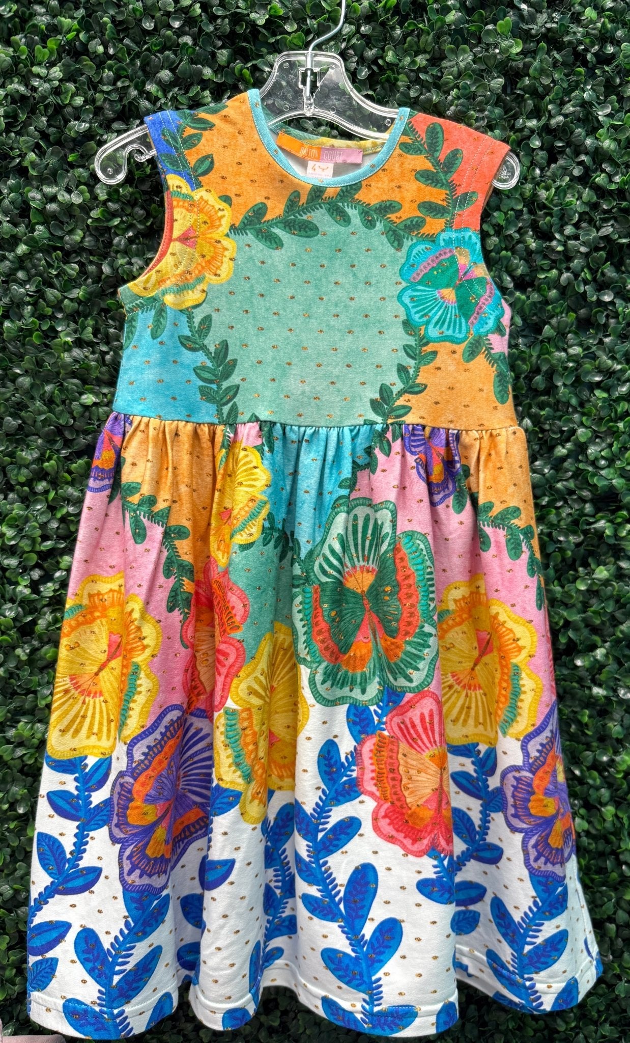 Girls Dahlia Dress - Multi Girls Occasion Dresses Briton Court