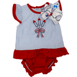 Girls Fireworks A/S Bloomer Set Girls Sets Three Sisters