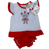 Girls Fireworks A/S Bloomer Set Girls Sets Three Sisters