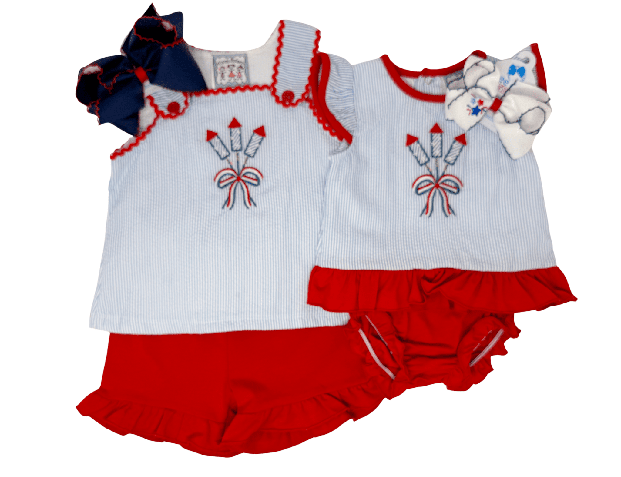 Girls Fireworks A/S Bloomer Set Girls Sets Three Sisters