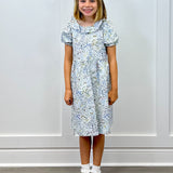 Girls Flounce Dress - Willow Floral Girls Occasion Dresses Funtasia Too