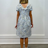 Girls Flounce Dress - Willow Floral Girls Occasion Dresses Funtasia Too