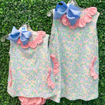 Girls Happy Daisy Dress Girls Play Dresses Three Sisters