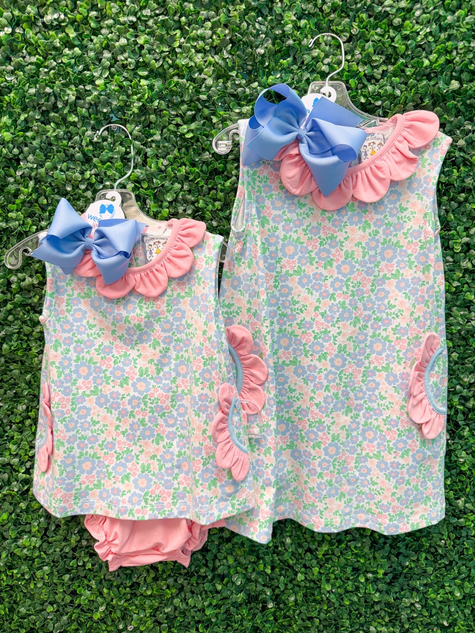 Girls Happy Daisy Dress Girls Play Dresses Three Sisters