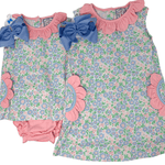 Girls Happy Daisy Dress Girls Play Dresses Three Sisters