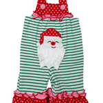 Girls Ho Ho Ho Applique Romper Girls Bubbles + Rompers Banana Split