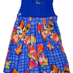 Girls Kayla Dress - Carolina Blue Girls Occasion Dresses Briton Court