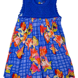 Girls Kayla Dress - Carolina Blue Girls Occasion Dresses Briton Court