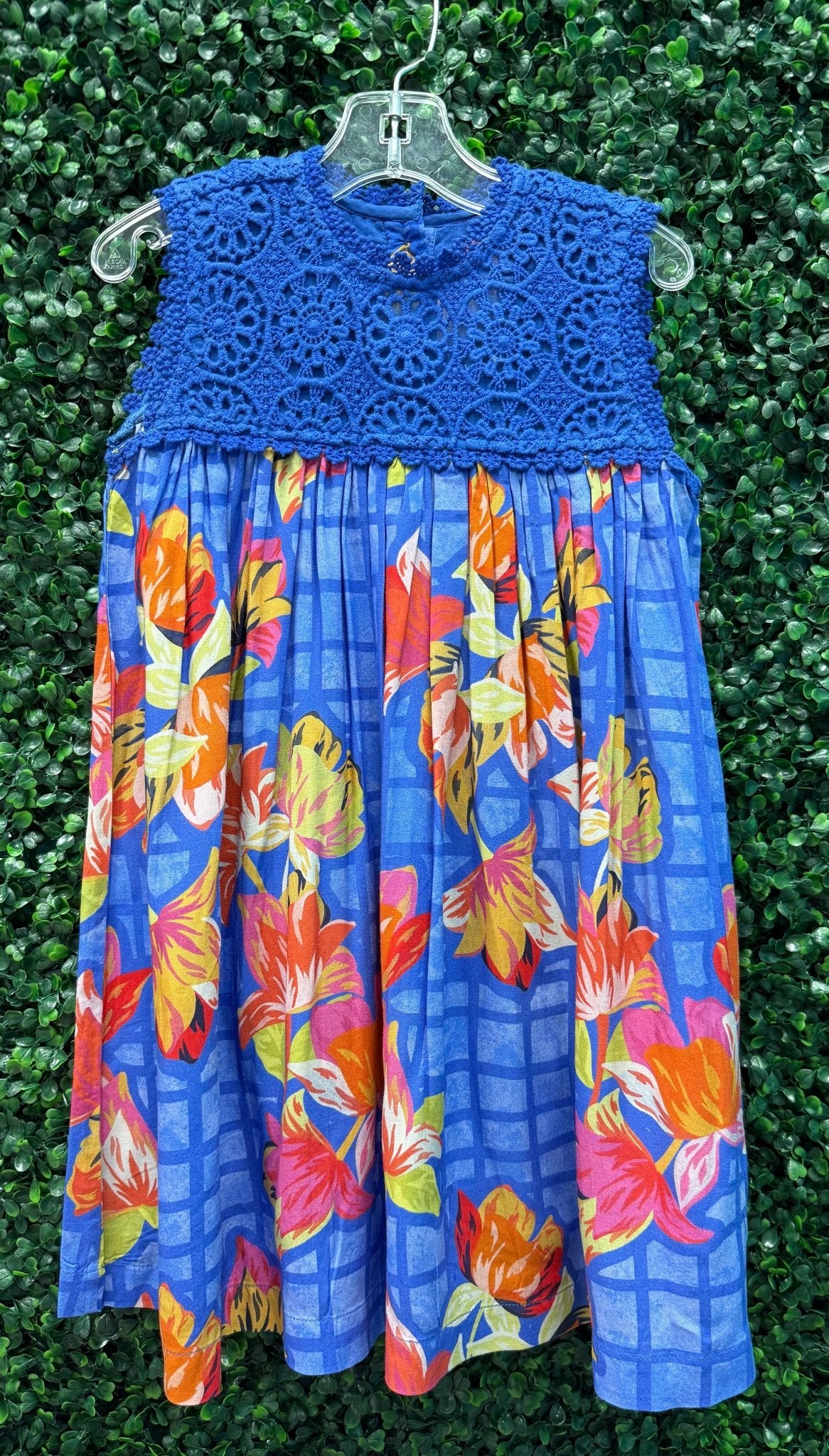 Girls Kayla Dress - Carolina Blue Girls Occasion Dresses Briton Court